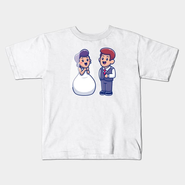 Man and women married Kids T-Shirt by Catalyst Labs